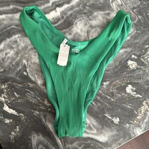 Green aerie Cheekier bikini bottoms